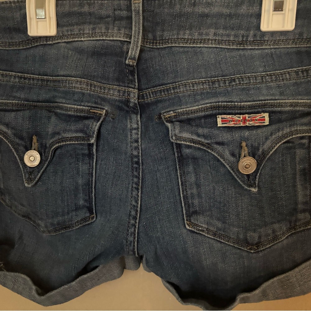 Hudson Jeans Light Blue Denim Shorts - Picture 2 of 3